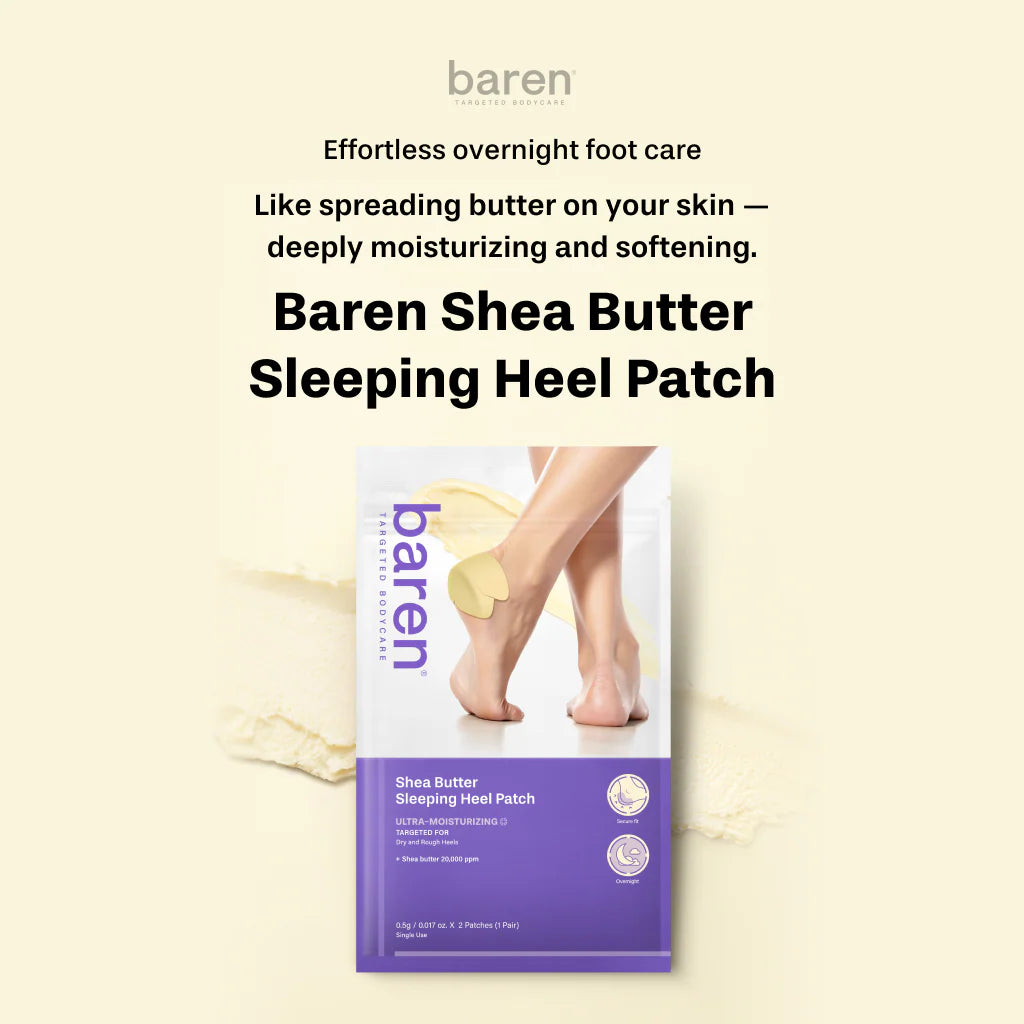 Shea Butter Sleeping Heel Patch