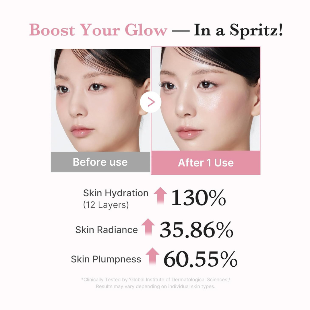PDRN Pink Collagen Glow Jelly Mist Serum