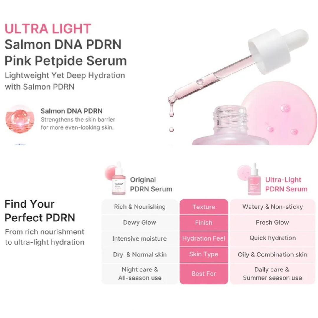 PDRN Pink Peptide Serum Ultra Light