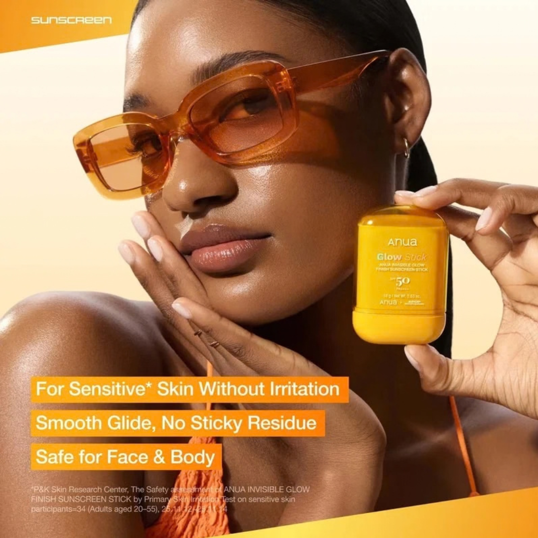 Invisible Glow Finish Sunscreen Stick Kpop Demon Hunters