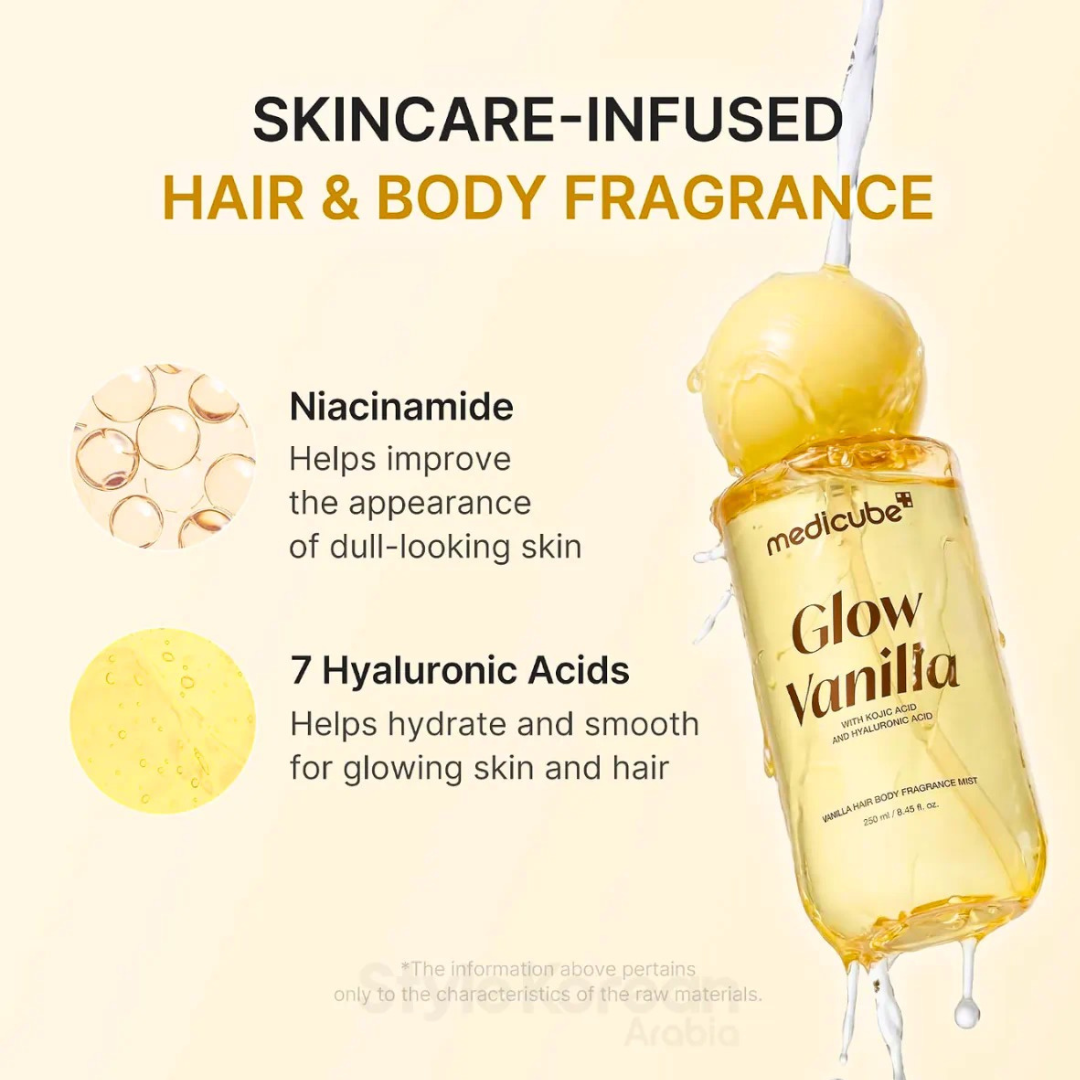 Vanilla Hair Body Fragrance Mist