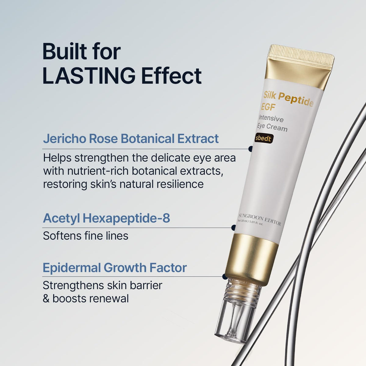 Silk Peptide EGF Intensive Eye Cream