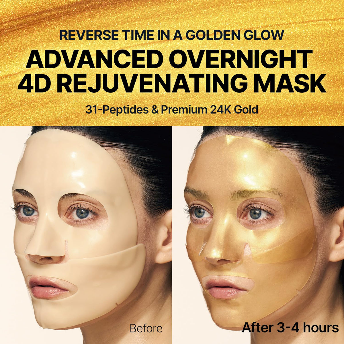 Silk Peptide EGF Gold Mask