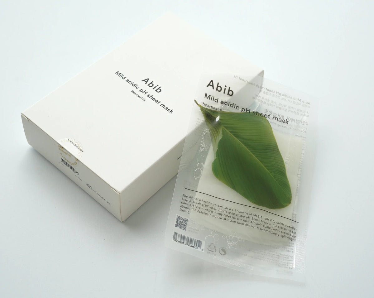 Mild Acidic pH Sheet Mask Heartleaf Fit